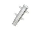 Lee's Aluminum Side Mount Rod Holder - Tulip Style - Silver Anodize