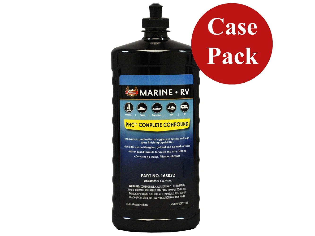 Presta MaxComplete Compound - 32oz - *Case of 12*