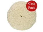 Presta Rotary Wool Buffing Pad - White Heavy Cut - *Case of 12*