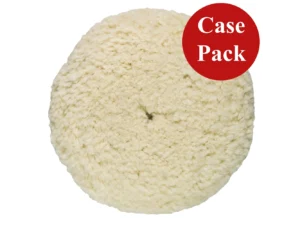 Presta Rotary Wool Buffing Pad - White Heavy Cut - *Case of 12*