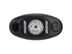 RIGID Industries A-Series Black Low Power LED Light - Single - Red