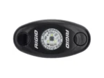RIGID Industries A-Series Black Low Power LED Light - Single - Cool White