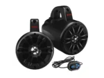 Boss Audio 4" BM40AMPBT Amplified Waketower Speakers - Matte Black - 500W