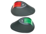 Perko Vertical Mount Side Lights - 12V - Black