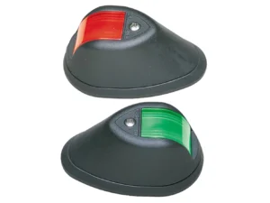 Perko Vertical Mount Side Lights - 12V - Black
