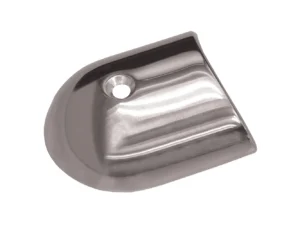 TACO Polished Stainless Steel 2-19/64’’ Rub Rail End Cap