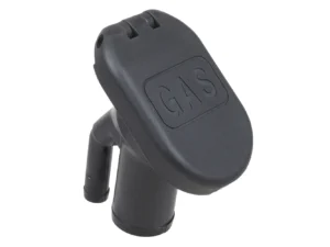 Perko Combination Vented Gas Fill/Tank f/1-1/2" Hose - 35° Angled Neck