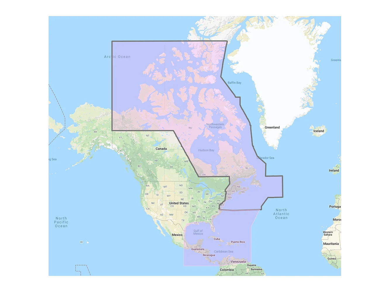 Furuno US & Canada Atlantic Coast, Gulf of Mexico, Caribbean Bahamas and central America Vector Charts - Unlock Code