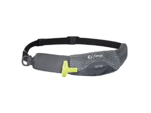 Onyx M-16 Manual Inflatable Belt Pack (PFD) - Grey