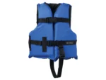 Onyx Nylon General Purpose Life Jacket - Child 30-50lbs - Blue
