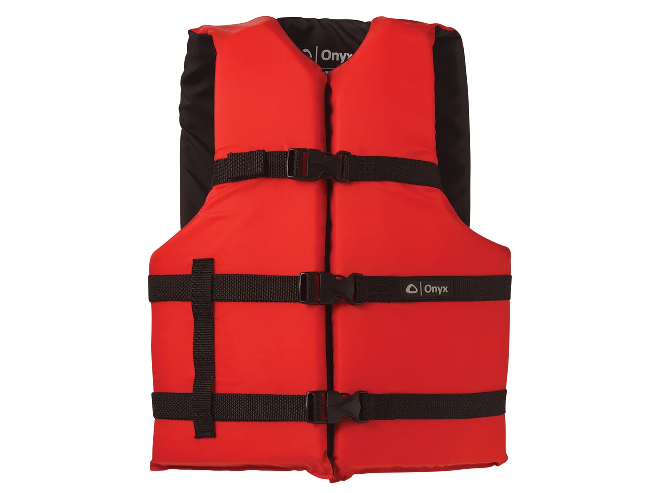 Onyx Nylon General Purpose Life Jacket - Adult Universal - Red