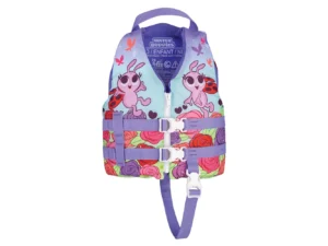 Full Throttle Water Buddies Life Vest - Child 30-50lbs - Ladybug
