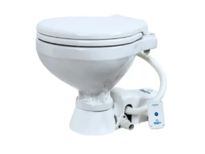 Albin Group Marine Toilet Standard Electric EVO Compact - 12V