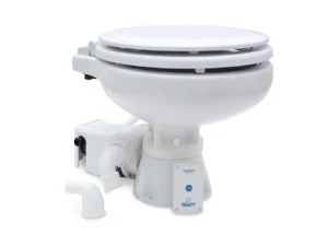 Albin Group Marine Toilet Standard Electric EVO Compact Low - 12V