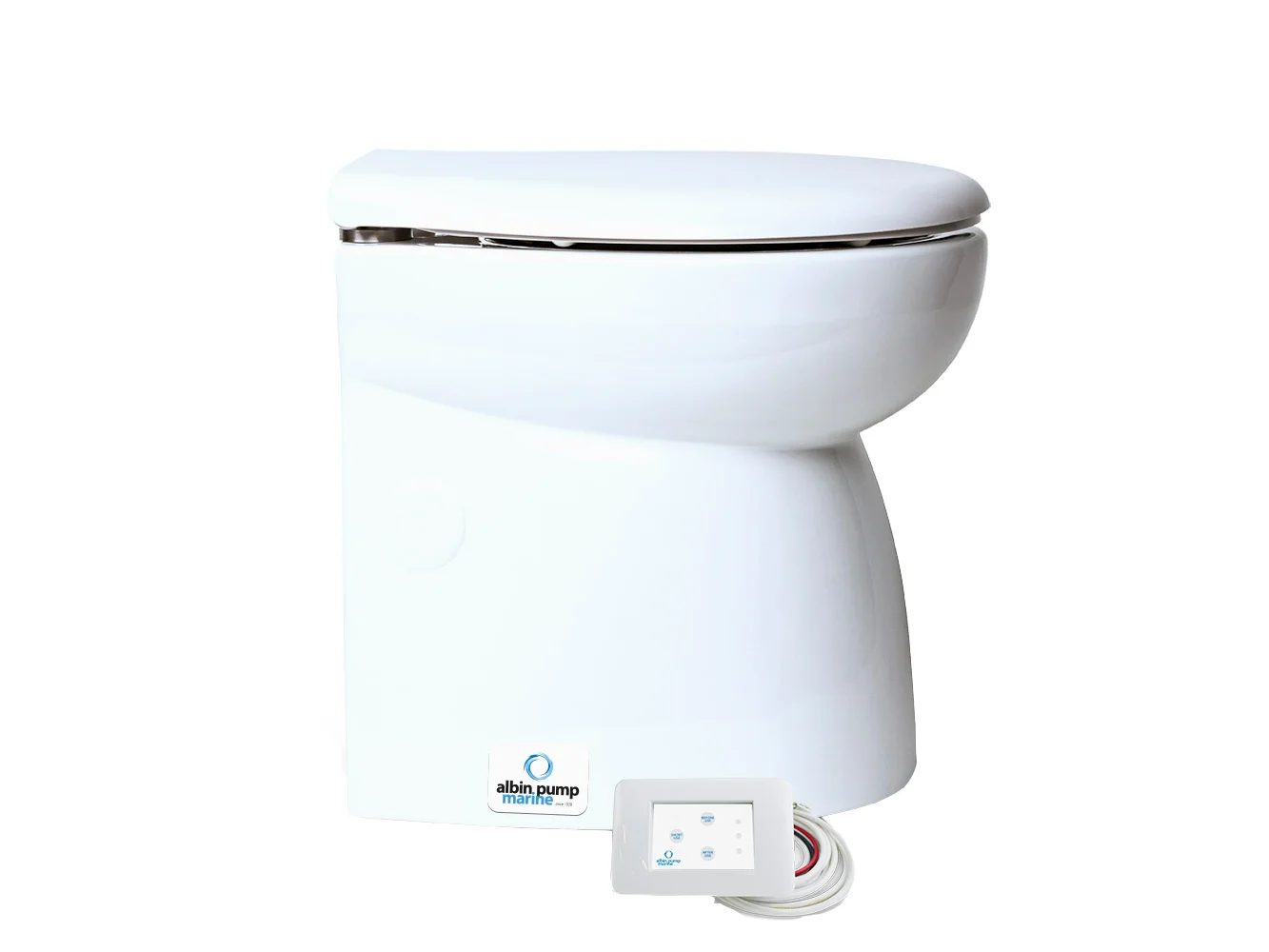 Albin Group Marine Toilet Silent Premium - 12V