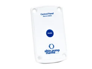 Albin Group Marine Control Panel Standard Electric Toilet