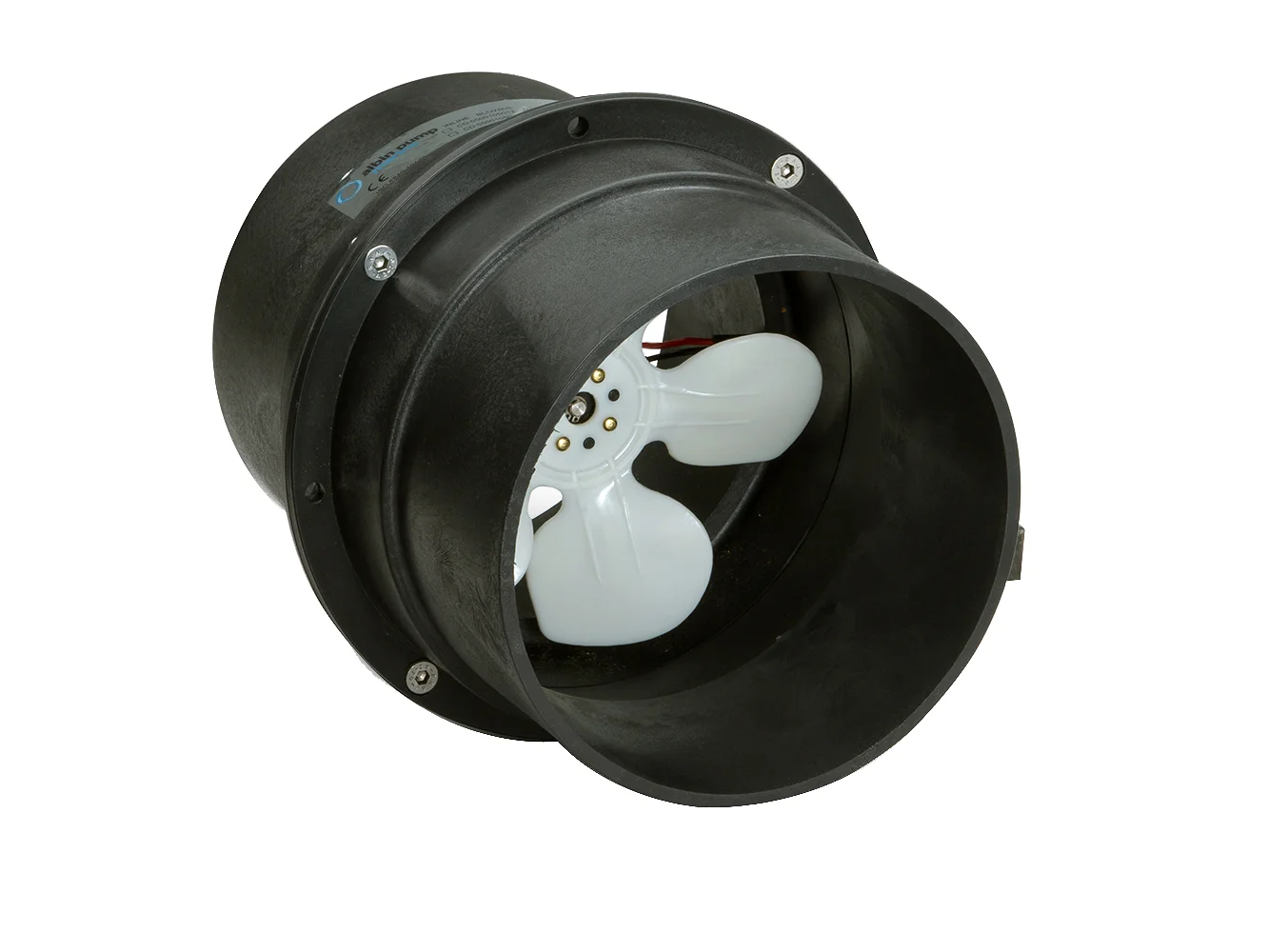 Albin Group Marine Air Blower 1000 In-Line 250 - 12V