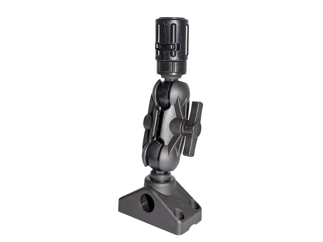 Scotty 162 1.5" Ball Mount w/Gear Head Post & 241 Side Deck Mount