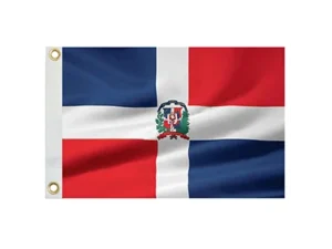 Taylor Made Dominican Republic Flag 12" x 18" Nylon