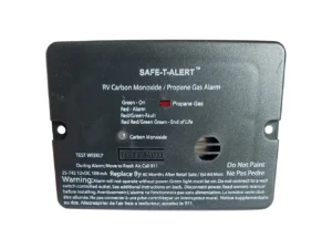 Safe-T-Alert Combo Carbon Monoxide Propane Alarm - Flush Mount - Mini - Black