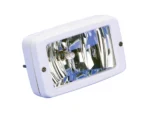 Marinco Flush Mount Halogen Deck Lamp - 12V - 55W - White