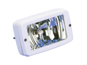 Marinco Flush Mount Halogen Deck Lamp - 12V - 55W - White