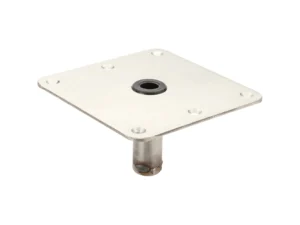 Attwood SWIVL-EZE 7x7 Lock'N-Pin Zinc Plated Steel 3/4" Pin Base