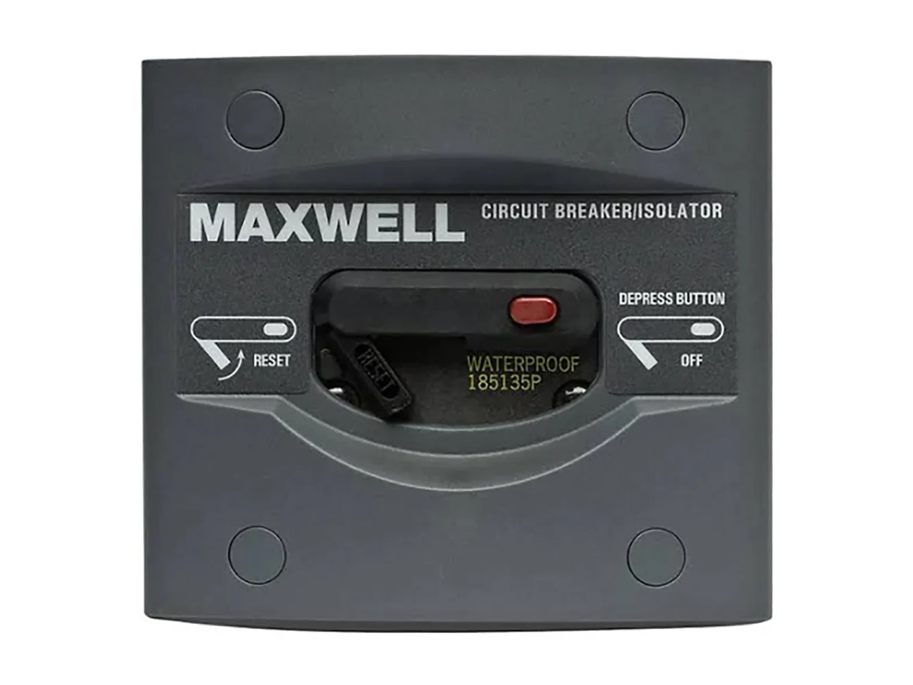 Maxwell Circuit Breaker Isolator Panel - 80 AMP