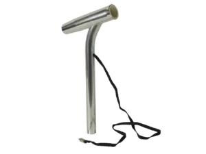 C.E. Smith Outrigger Rod Holder w/Liner & Strap - Aluminum