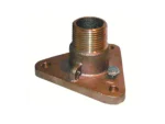 GROCO 3/4" Bronze NPS to NPT Flange Adapter