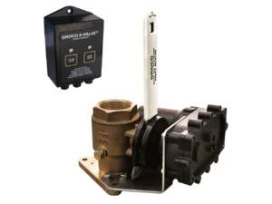 GROCO 1-1/2" Bronze Electric Flanged Seacock - 12V