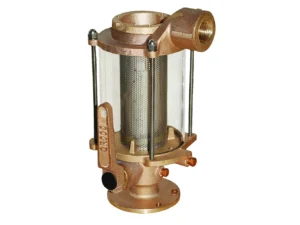 GROCO 1-1/2" Ball Valve/Seacock & Raw Water Strainer Combo