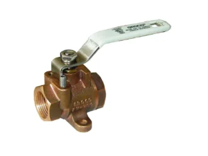 GROCO 1/2" NPT Bronze Inline Fuel Valve