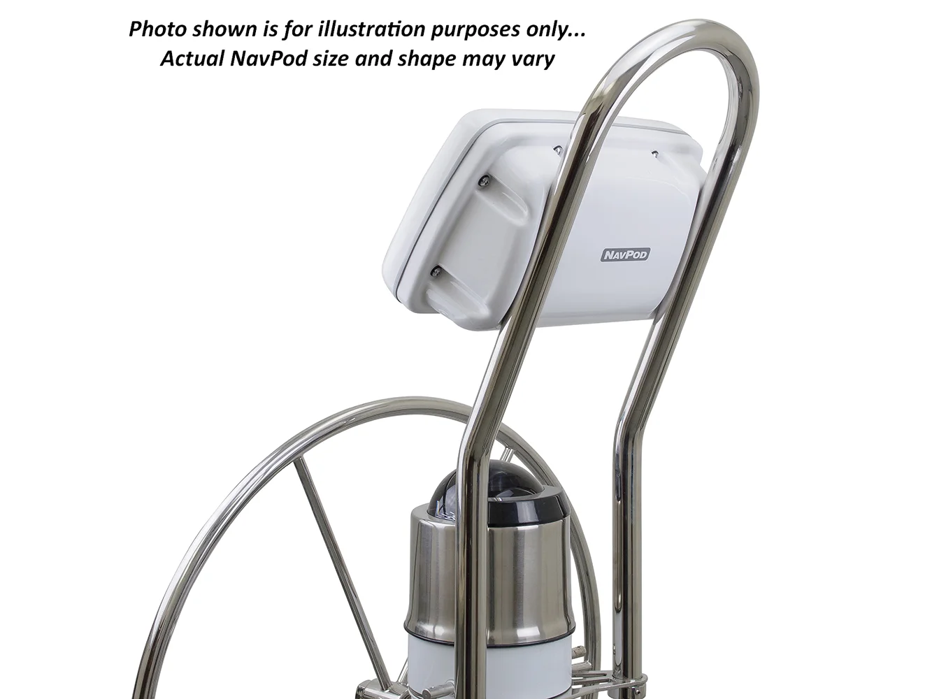 NavPod SystemPod Pre-Cut f/Raymarine AXIOM 9 & 1 Instrument (3.6″ hole) f/9.5″ Wide Guard (Pre-Cut f/Surface Mount Using Rear Mounting Brackets)