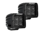 RIGID Industries D-Series Pro Spot Diffused Midnight Surface Mount - Pair