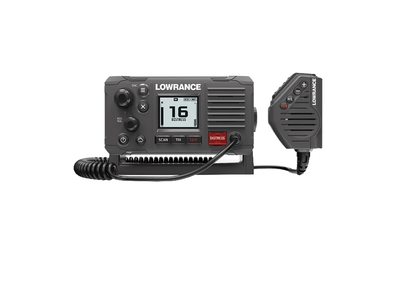 Lowrance Link-6S Class D DSC VHF Radio - Gray - NMEA 0183
