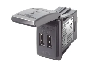 Blue Sea 1038 48V Dual USB Charger Contura Switch Mount