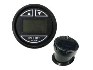 Faria Euro Black 2" Depth Sounder w/In-Hull Transducer