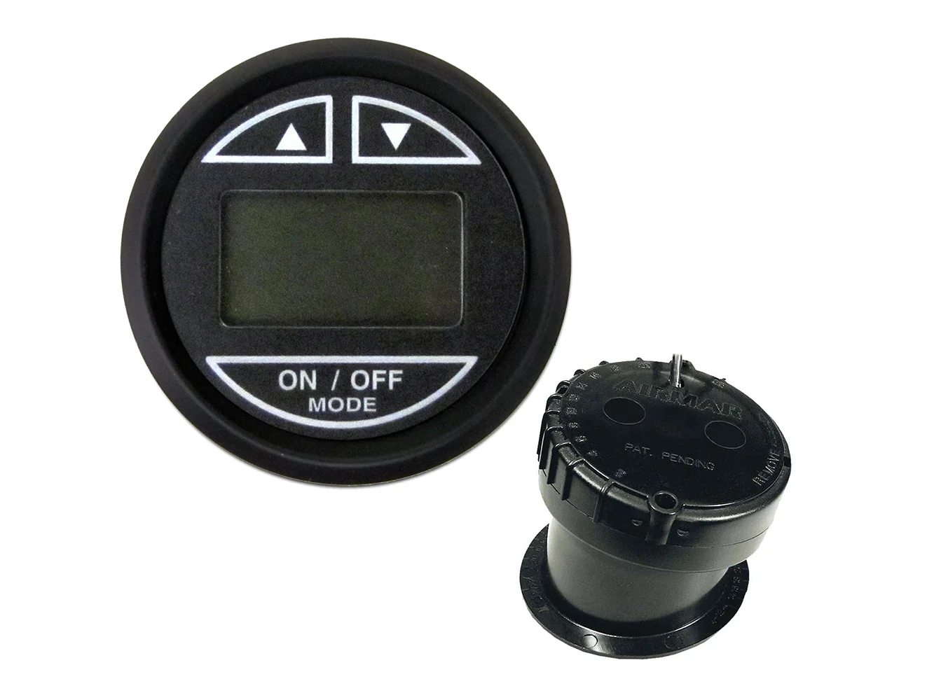 Faria Euro Black 2" Depth Sounder w/In-Hull Transducer