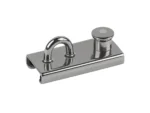 Schaefer T-Track Stainless Steel Slider 1" x 1/8" Lined