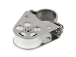 Schaefer Clamp-On Furling Line Stanchion Lead Block - 1" Ball Bearing