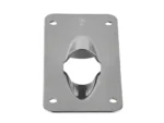 Schaefer Halyard Exit Plate f/Up To 3/4" Line - Flat