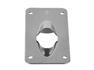 Schaefer Halyard Exit Plate f/Up To 3/4" Line - Flat