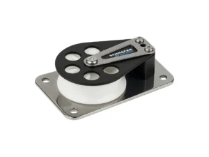 Schaefer Series 7 Flat Base/Aluminum Cheek/Delrin Sheave