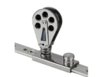 Schaefer Spring Loaded/Lined Slide/Stainless Steel f/1-1/4" T-Track