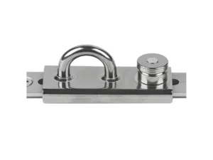Schaefer Stainless 1-1/4" T-Track Slider - Eye Slide/Lined