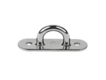 Schaefer Stainless Steel Welded Pad Eye - 3"L x 1"W