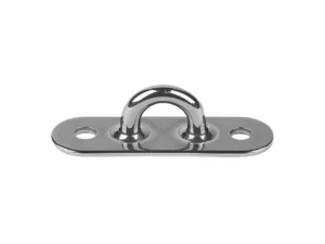Schaefer Stainless Steel Welded Pad Eye - 2"L x 5/8"W
