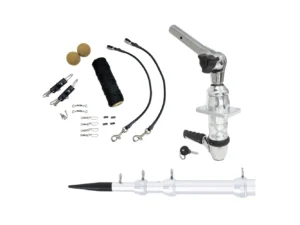 Tigress XD Top Mount System - 15' - Silver Outriggers Elite Rigging Kit