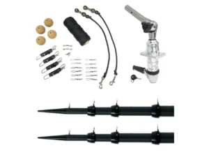 Tigress XD Top Mount System - 18' Carbon Fiber Black/Black Ultimate Rigging Kit